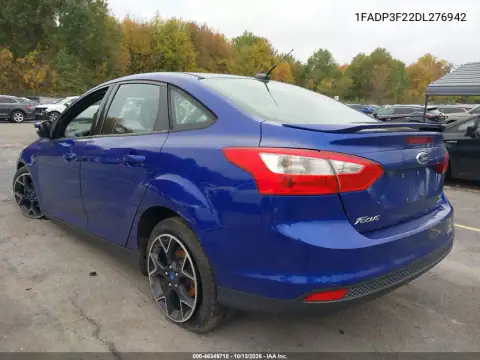 1FADP3F22DL276942 — 2013 Ford Focus, фото 3 с аукциона IAAI, Передняя часть