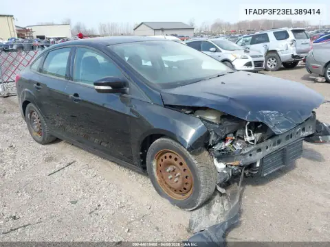 1FADP3F23EL389414 — 2014 Ford Focus, Передняя часть, фото до ремонта