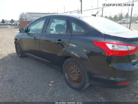 2014 Ford Focus Se VIN 1FADP3F23EL389414 фото 4