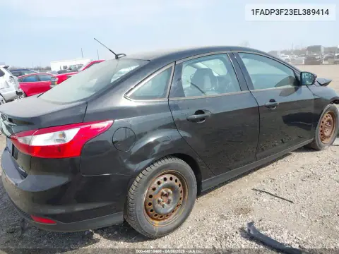 2014 Ford Focus Se VIN 1FADP3F23EL389414 фото 5