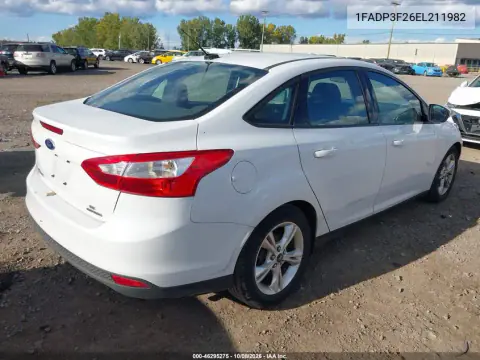 2014 Ford Focus Se VIN 1FADP3F26EL211982 фото 5