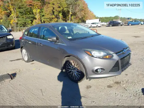 2014 Ford Focus Titanium VIN 1FADP3N20EL102225 фото 2