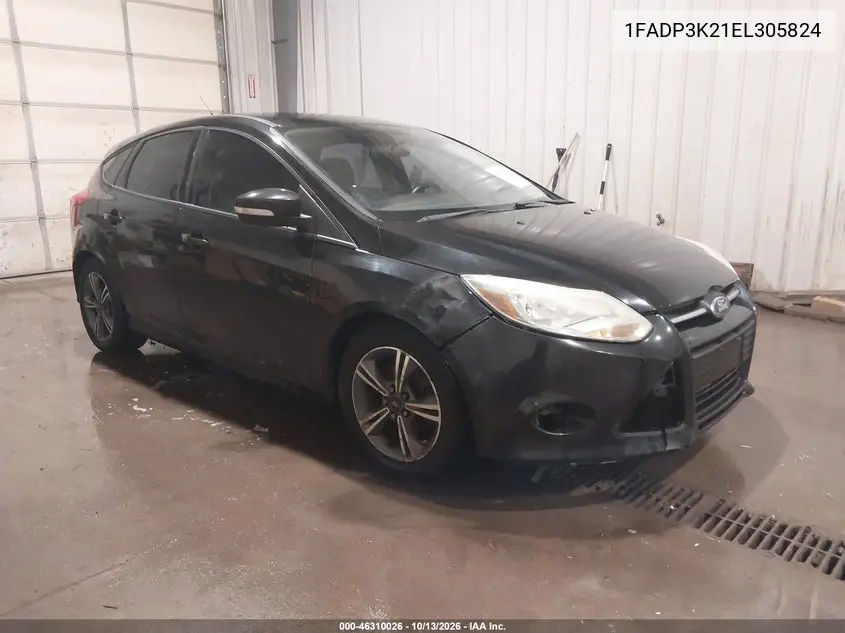 2014 Ford Focus Se VIN 1FADP3K21EL305824 фото 1