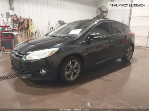 2014 Ford Focus Se VIN 1FADP3K21EL305824 фото 2