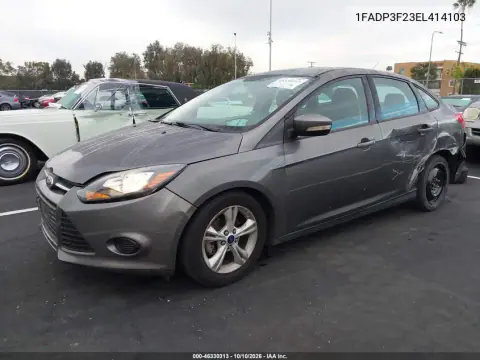 2014 Ford Focus Se VIN 1FADP3F23EL414103 фото 3