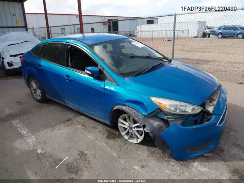 1FADP3F26FL220490 — 2015 Ford Focus, Передняя часть, фото до ремонта