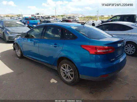 2015 Ford Focus Se VIN 1FADP3F26FL220490 фото 3