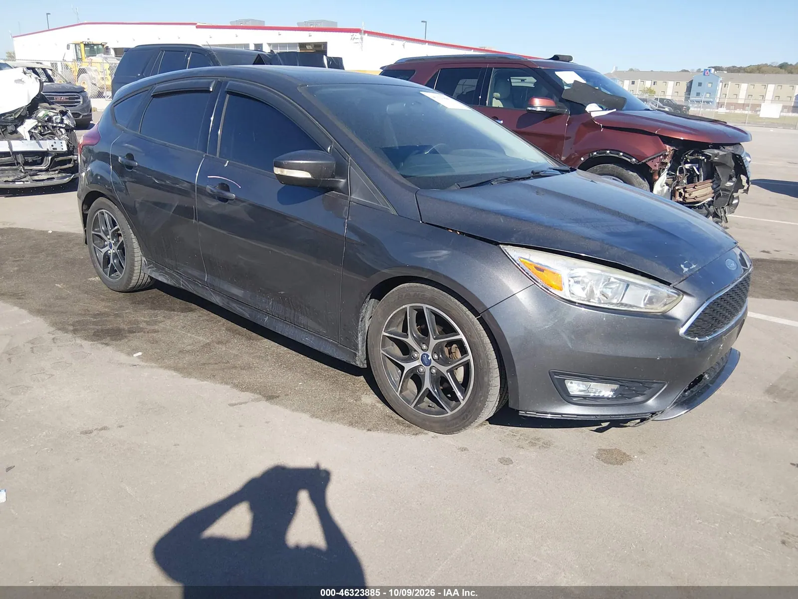 2015 Ford Focus Se VIN 1FADP3K21FL383750 фото 2