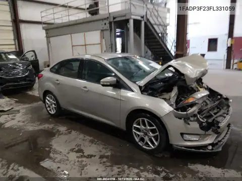 1FADP3F23FL331059 — 2015 Ford Focus, Передняя часть, фото до ремонта