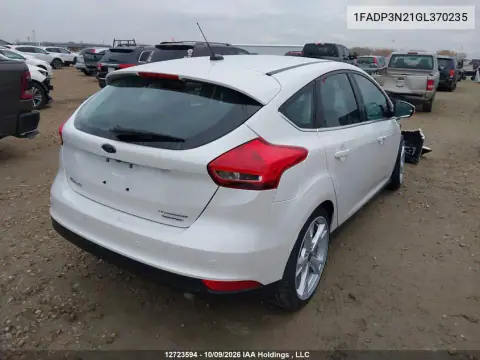 2016 Ford Focus Titanium VIN 1FADP3N21GL370235 фото 5