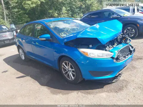 1FADP3F2XGL368188 — 2016 Ford Focus, Передняя часть, фото до ремонта