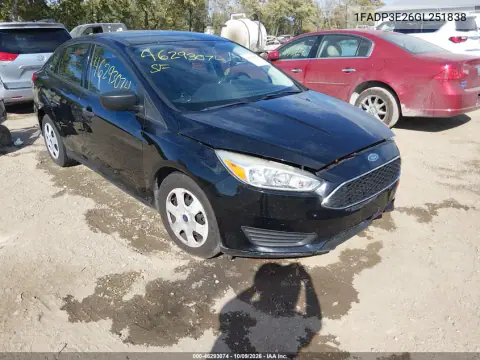 1FADP3E26GL251838 — 2016 Ford Focus, Ходовая часть, фото до ремонта