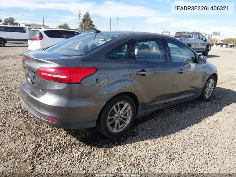 2016 Ford Focus Se VIN 1FADP3F22GL406321 фото 5