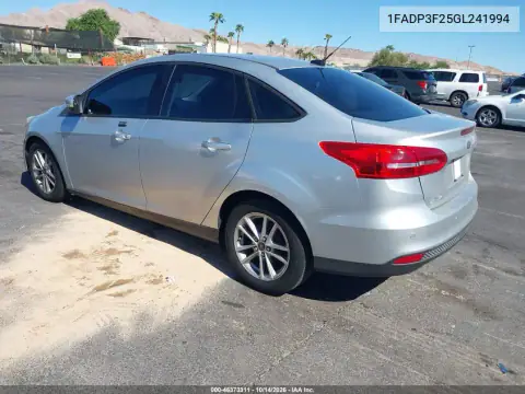 1FADP3F25GL241994 — 2016 Ford Focus, фото 4 с аукциона IAAI, Естественный износ