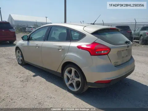 2017 Ford Focus Se VIN 1FADP3K28HL250356 фото 3