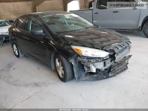 2017 Ford Focus S VIN 1FADP3E24HL330930 фото 1