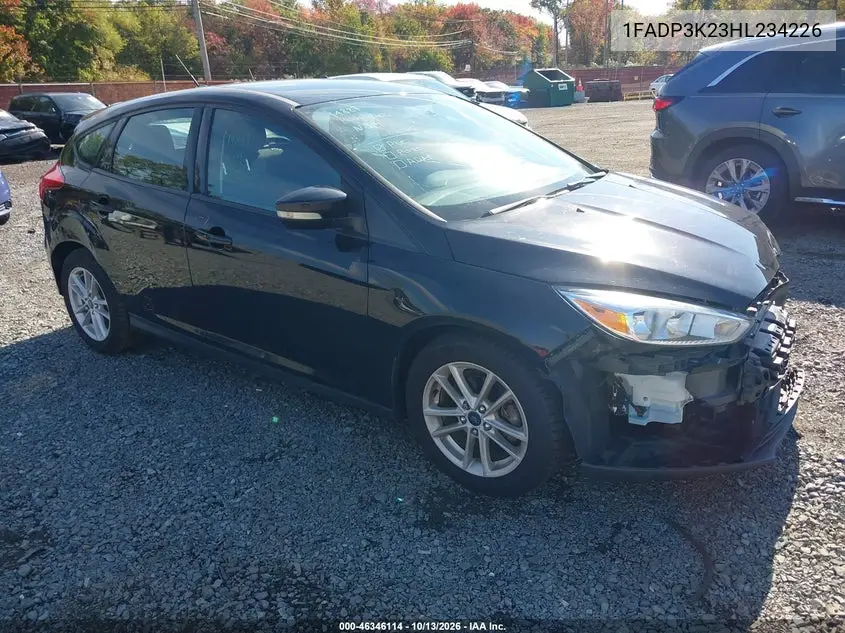 1FADP3K23HL234226 — 2017 Ford Focus, фото 2 с аукциона IAAI, Передняя часть