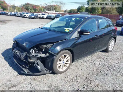 1FADP3K23HL234226 — 2017 Ford Focus, фото 3 с аукциона IAAI, Передняя часть