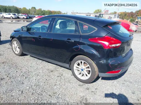 1FADP3K23HL234226 — 2017 Ford Focus, фото 4 с аукциона IAAI, Передняя часть