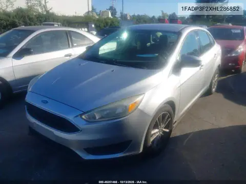 1FADP3F2XHL286852 — 2017 Ford Focus, фото 2 с аукциона IAAI, Естественный износ