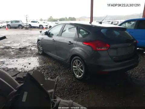1FADP3K22JL301291 — 2018 Ford Focus, фото 3 с аукциона IAAI, Передняя часть