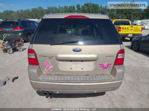 1FMDK06127GA32375 — 2007 Ford Freestyle, Левая сторона, фото до ремонта