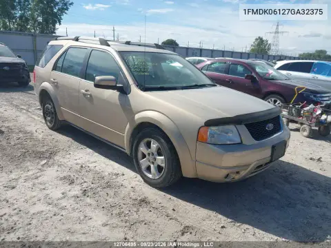 2007 Ford Freestyle Limited VIN 1FMDK06127GA32375 фото 2