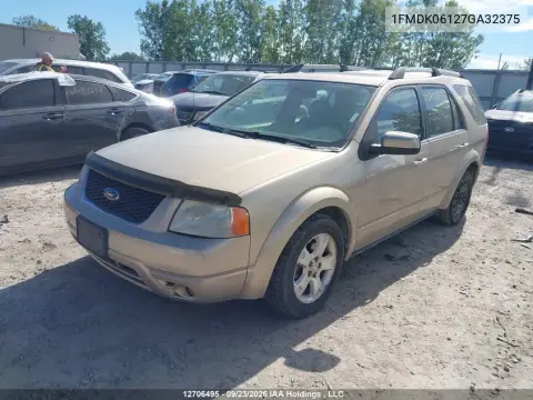 2007 Ford Freestyle Limited VIN 1FMDK06127GA32375 фото 3