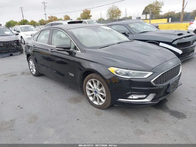 2017 Ford Fusion Energi Platinum VIN 3FA6P0SU2HR350933 фото 1