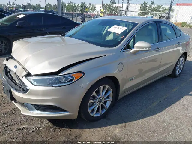 2018 Ford Fusion Energi Se Luxury VIN 3FA6P0PU3JR111390 фото 2