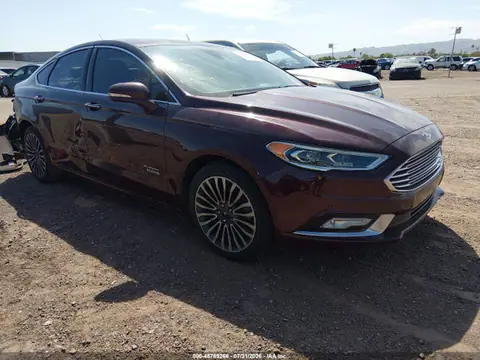 3FA6P0SU6HR147253 — 2017 Ford Fusion Energi Titanium, Задняя часть (Rear), фото до ремонта