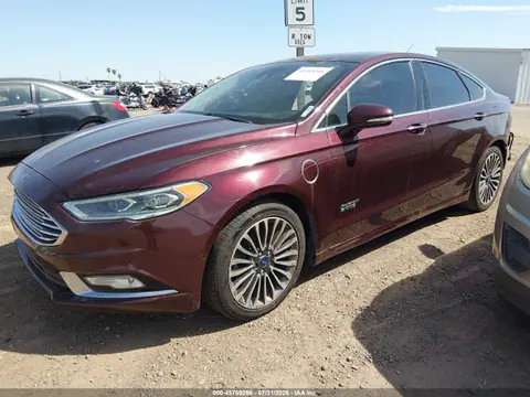 2017 Ford Fusion Energi Titanium VIN 3FA6P0SU6HR147253 фото 2