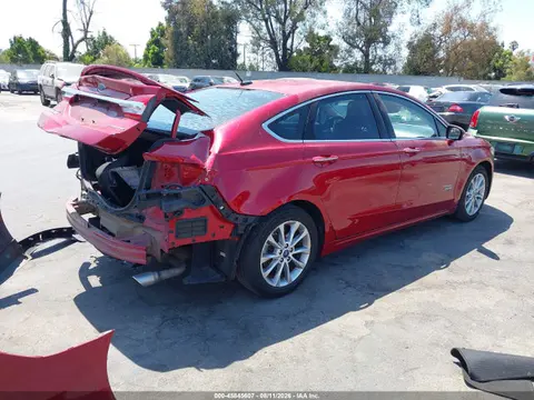 2017 Ford Fusion Energi Titanium VIN 3FA6P0SU0HR255304 фото 4