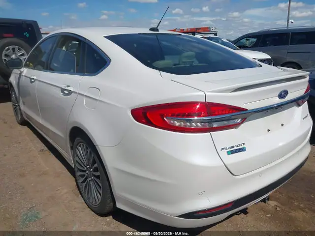 2018 Ford Fusion Energi Titanium VIN 3FA6P0SU7JR225027 фото 3