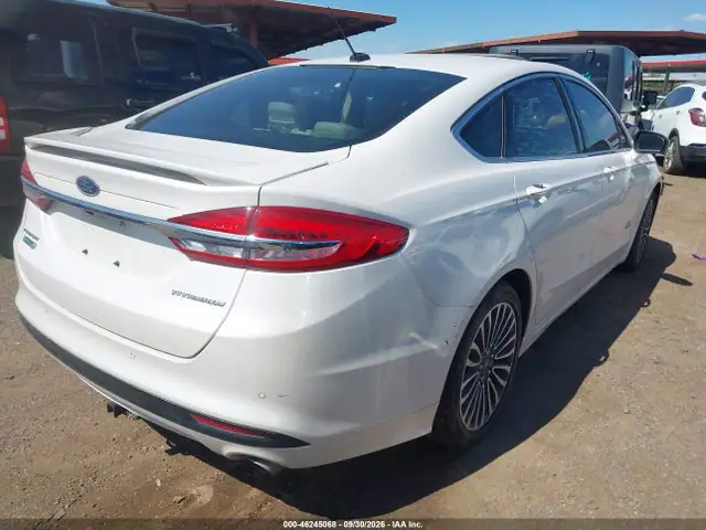 2018 Ford Fusion Energi Titanium VIN 3FA6P0SU7JR225027 фото 4