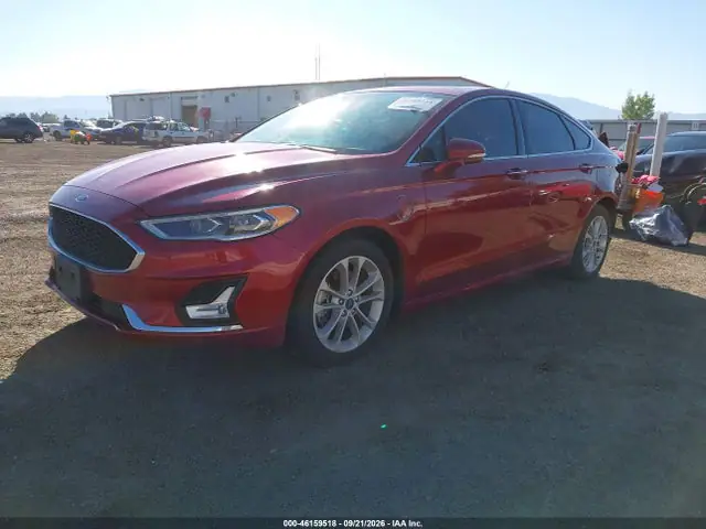 2019 Ford Fusion Energi Titanium VIN 3FA6P0SU0KR252393 фото 2