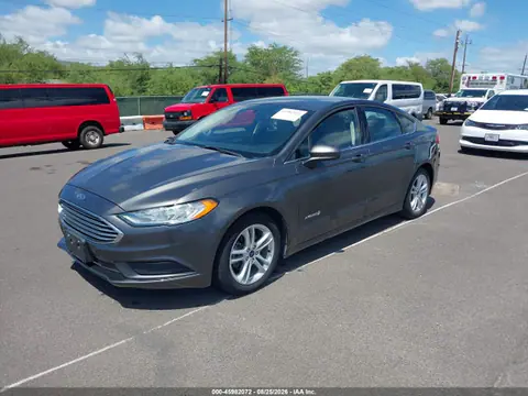 2018 Ford Fusion Hybrid S VIN 3FA6P0UU3JR101267 фото 2