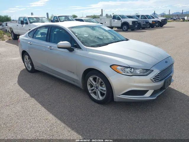 2018 Ford Fusion Hybrid S VIN 3FA6P0UUXJR254471 фото 1
