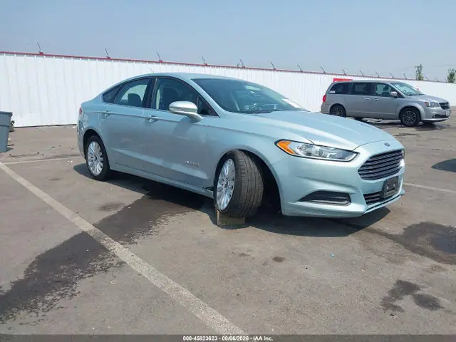 3FA6P0LU8ER293759 — 2014 Ford Fusion Hybrid SE, Левый и правый бока (Left & Right Side), фото до ремонта