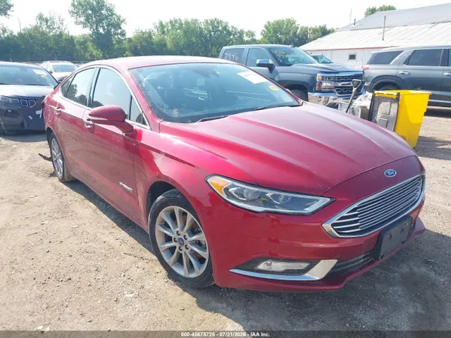 2017 Ford Fusion Hybrid Se VIN 3FA6P0LU1HR398437 фото 1