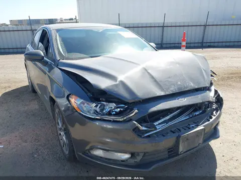 3FA6P0LU4HR285730 — 2017 Ford Fusion Hybrid SE, Передняя часть (Front End), фото до ремонта