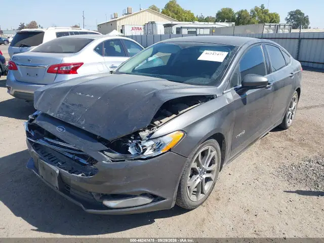 2017 Ford Fusion Hybrid Se VIN 3FA6P0LU4HR285730 фото 2