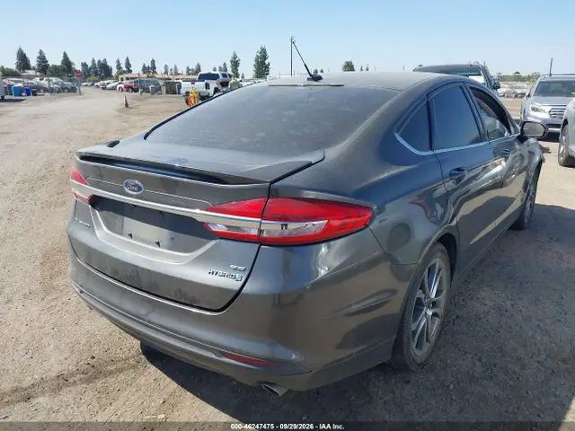 2017 Ford Fusion Hybrid Se VIN 3FA6P0LU4HR285730 фото 4