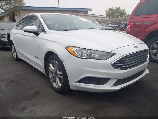 2018 Ford Fusion Hybrid Se VIN 3FA6P0LU9JR150538 фото 1