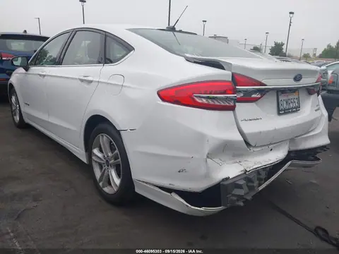 2018 Ford Fusion Hybrid Se VIN 3FA6P0LU9JR150538 фото 3