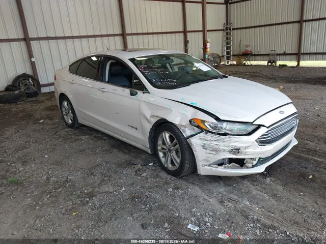 2018 Ford Fusion Hybrid Se VIN 3FA6P0LU3JR210300 фото 1