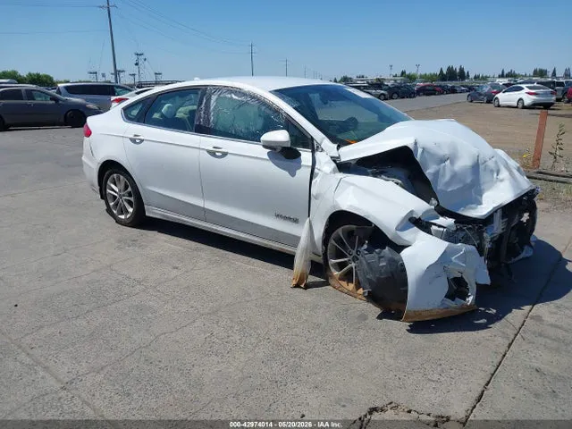 2019 Ford Fusion Hybrid Se VIN 3FA6P0LU8KR262930 фото 1