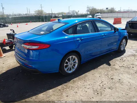 2019 Ford Fusion Hybrid Se VIN 3FA6P0LU7KR172667 фото 4