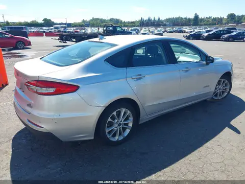 2019 Ford Fusion Hybrid Se VIN 3FA6P0LU2KR181972 фото 4