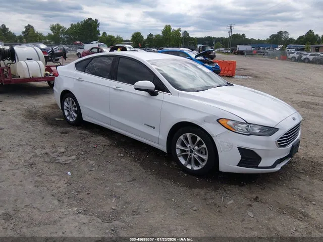 2019 Ford Fusion Hybrid Se VIN 3FA6P0LU4KR264013 фото 1